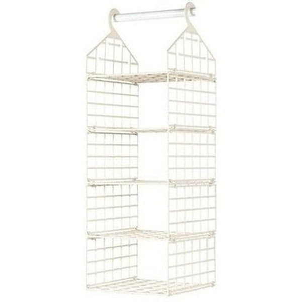 Wall Mounted Plastic Hanging Wardrobe Organizer