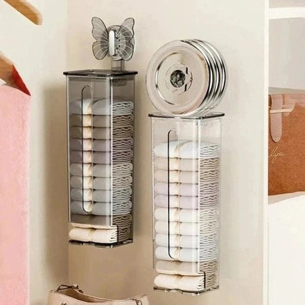 Wall-Mounted Suction Cup Storage Box - Space-Saving Dustproof Organizer