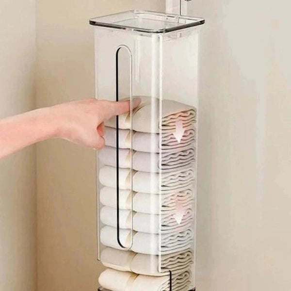 Wall-Mounted Suction Cup Storage Box - Space-Saving Dustproof Organizer