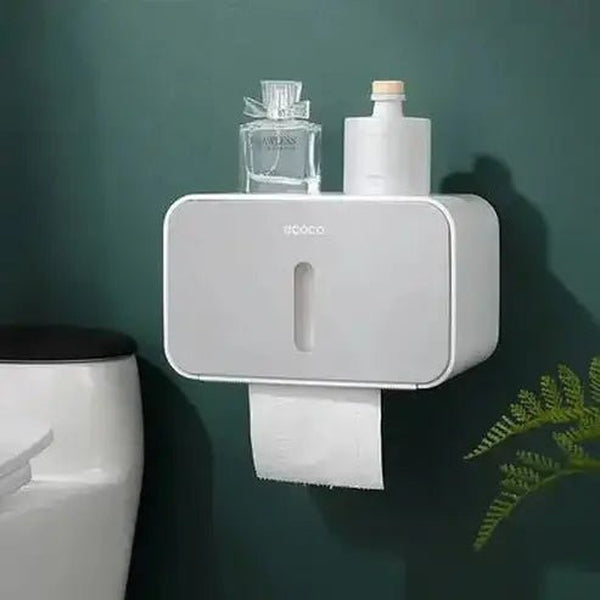 Wall Mounted Waterproof Toilet Paper Holder Box