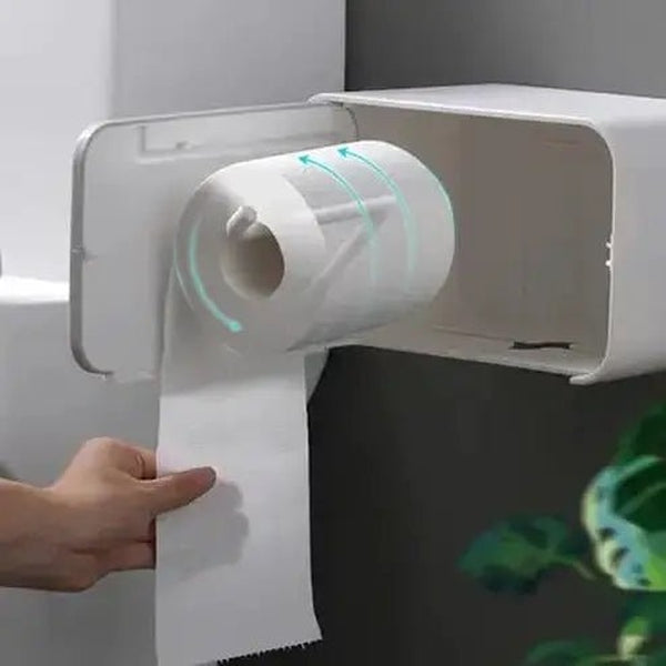 Wall Mounted Waterproof Toilet Paper Holder Box