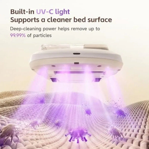 Smart robotic vacuum for mattresses and upholstered furniture