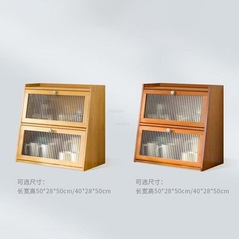 Retro Tableware Rack Wood