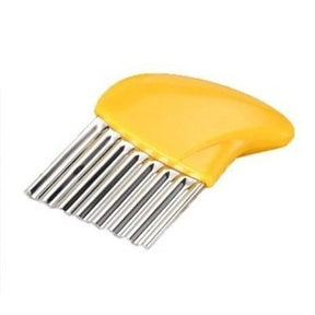 Potato Cutter French Fries Maker Stainless Steel Wavy Knife French Fries Cutter Kitchen Knife French Fries. Kitchen Tools & Utensils. Type: Kitchen Slicers