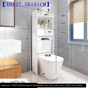 Vanity Wooden Bathroom Cabinet Over Toilet. Storage Cabinet and Space Saver for Mounting on WC Bathroom. Bathroom Accessories. Type: Bathroom Accessory Mounts.
