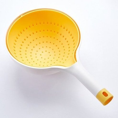Double Layer Swivel Drain Basket With Handle Vegetable Fruit Washing Basket Kitchen Organizer. Kitchen Tools & Utensils. Product Type: Colanders & Strainers.