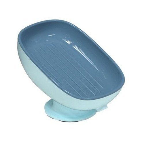 Soap Dish Drainer Suction Cup Soap Holder Bathroom Shower Soap Tray Sponge Storage Container Box. Bathroom Accessories. Type: Soap Dishes and Holders.