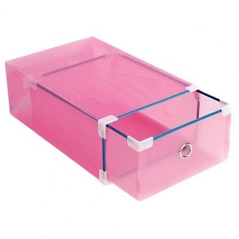 Shoe Organizer Stackable Dustproof Plastic Shoe Storage Container for Bedroom. Storage and Organization. Clothing and Closet Storage: Shoe Racks & Organizers.