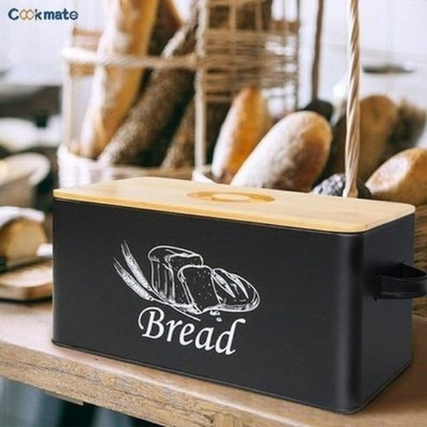 Metal Bread Box