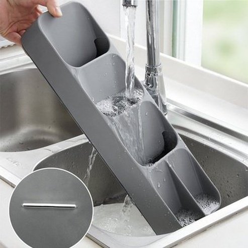 Cutlery Drawer Organizer Tray Holder Knife Spoon Forks Tableware Organizer Spice Bottle Container Knives Block Shelf. Type: Household Drawer Organizer Inserts.