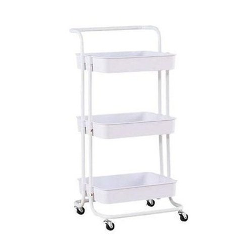 Bathroom Caddy with Standing Storage on Wheels 
