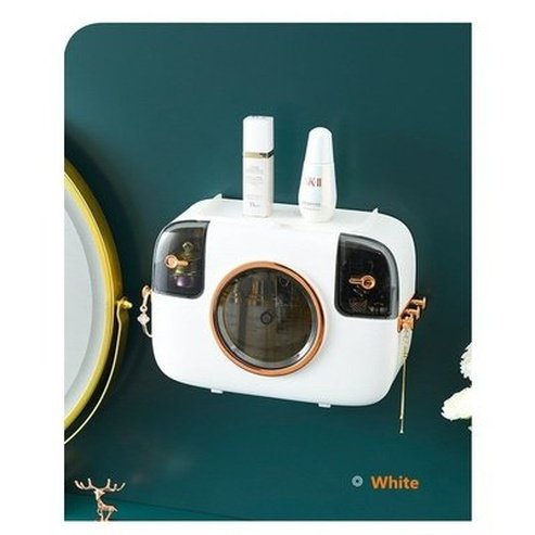 Camera Shape Waterproof Tissue Box Toilet Roll Paper Storage Rack Paper Towel Dispenser Wall Mounted Roll Paper Holder Rack. Type: Toilet Paper Holders.