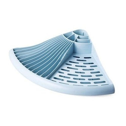 This Multi-Purpose 3 In 1 Dish Drying Rack by GIOIO is an ideal TABLEWARE storage solution for any kitchen. Crafted from PP and designed with a Triangle Spoon