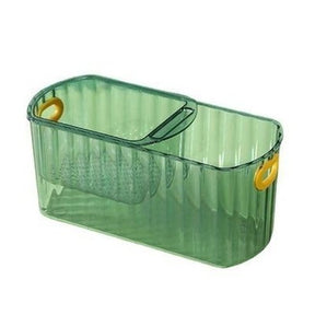 Double Storage Box for Snacks Nuts Fruit Seeds Shells 