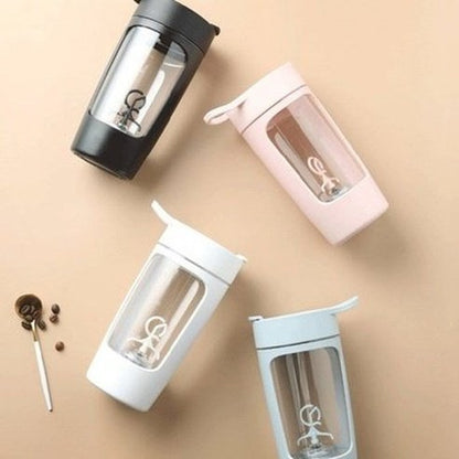 Travel Bottle USB Rechargeable Electric Protein Shaker