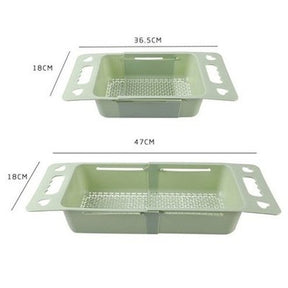 Dish Drainer Rack Kitchen Sink Colander  Over Sink Shelves Collapsible Strainer Drain Basket Extendable Storage Organize. Product Type: Colanders & Strainers
