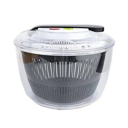 Colander Drainer for Washing Fruit and Salad Rotating with Hand Crank Cleaning Dehydrator Spin Dryer Drain Basket. Type: Colanders & Strainers