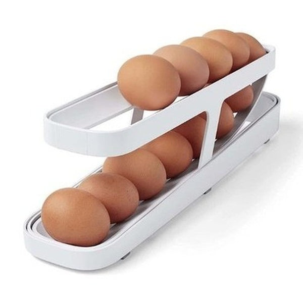 Sliding Egg Dispenser Fridge Organizer