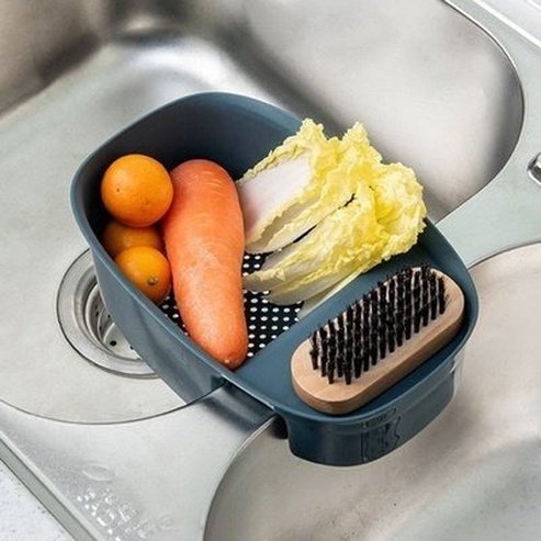 Plastic kitchen sink strainer. Waste Drainer Garbage Basket, Kitchen Sink Scourer Storage Rack. Kitchen Tools & Utensils. Type: Colanders & Strainers.