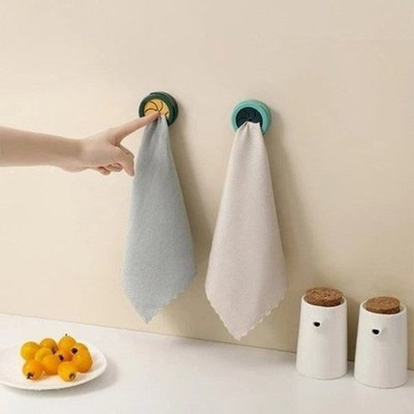 Nail-Free Towel Storage Hook
