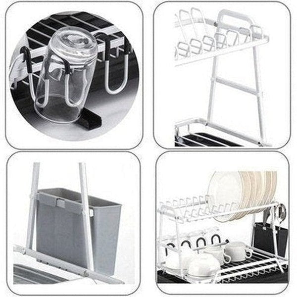 Aluminum Dish Drying Rack