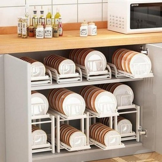 Pull-out Bowl Dish Drying Rack