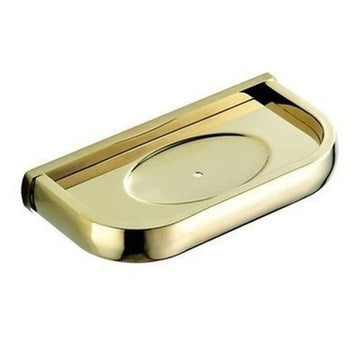Gold Wall Mounted Bathroom Soap Dish Holder 