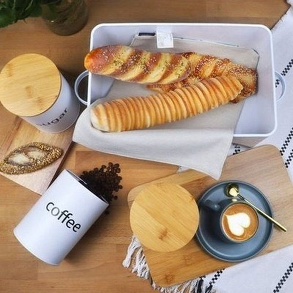 Metal Bread Box