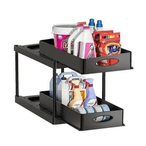 Space Saving Pull-Out Cabinet Organizer