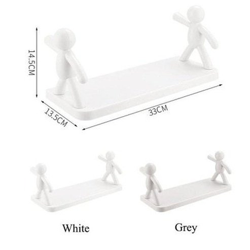 Shampoo Wall Rack Bathroom Accessory Mounts Cartoon Bathroom Shampoo Wall Rack · Dondepiso