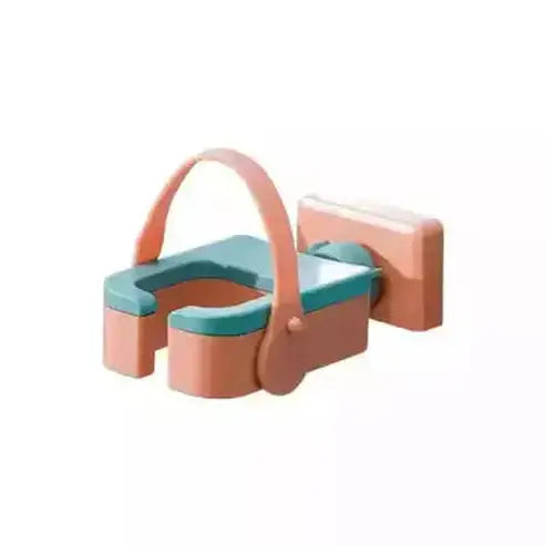 Hair Dryer Rack Bathroom Accessory Mounts orange / China Multifunctional Hair Dryer Storage Rack – Dondepiso