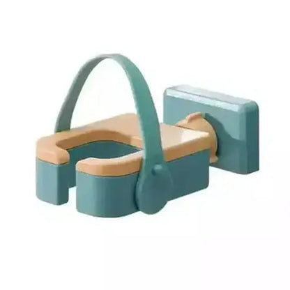Hair Dryer Rack Bathroom Accessory Mounts green / China Multifunctional Hair Dryer Storage Rack – Dondepiso