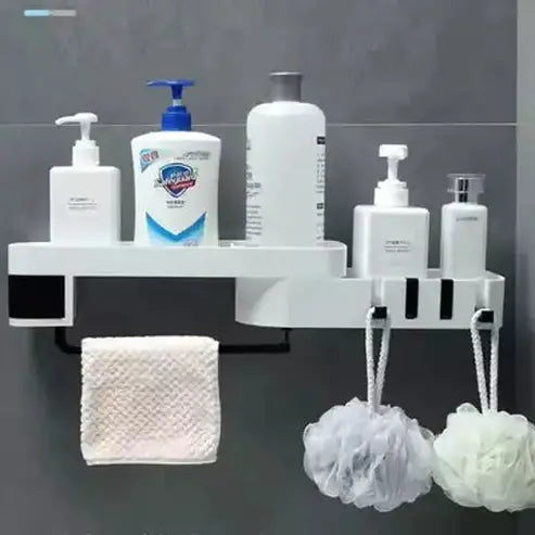 Corner Shower Basket Shelf Bathroom Accessory Mounts Wall Mount Corner Shower Basket Shelf – Dondepiso