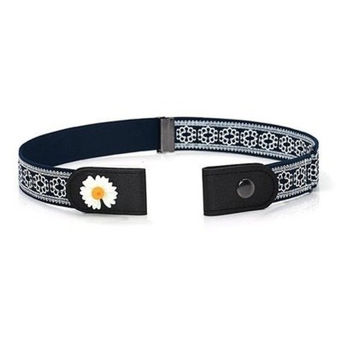 Elastic Flower Belt Belts 85x3cm / 4 Elastic Flower Belt Without Buckle Women Jeans – Dondepiso
