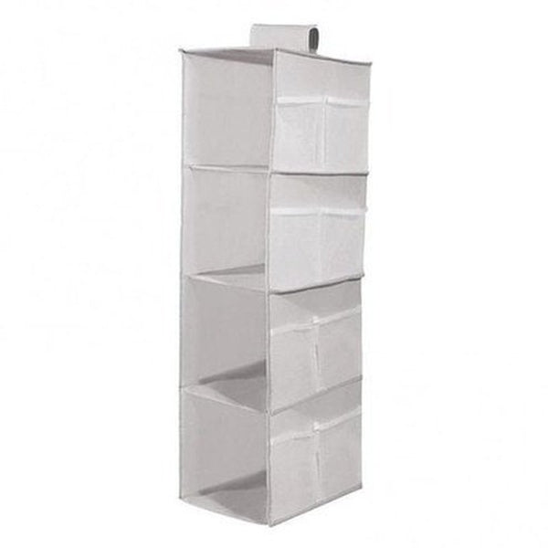 Closet Hanging Shelves Closet Organizers & Garment Racks Grey Hanging Shelves Closet Organizer Cloth Coat Rack · Dondepiso