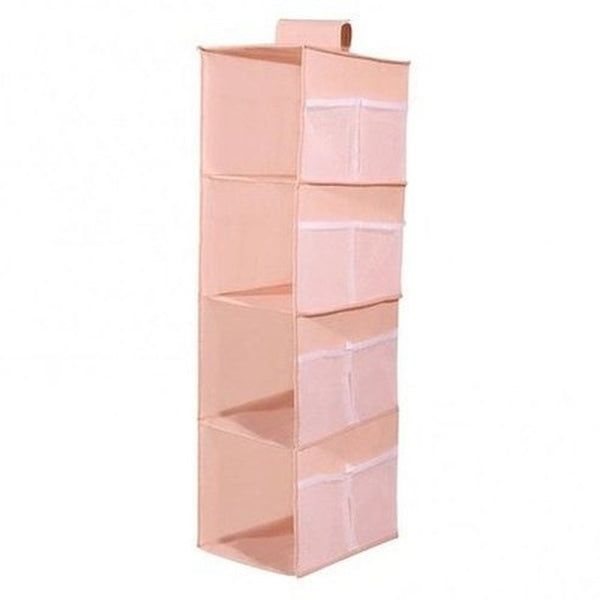 Closet Hanging Shelves Closet Organizers & Garment Racks Pink Hanging Shelves Closet Organizer Cloth Coat Rack · Dondepiso