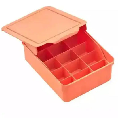 Sliding Lid Underwear Container Clothing & Closet Storage Orange / China Sliding Lid Underwear Storage Container – Dondepiso