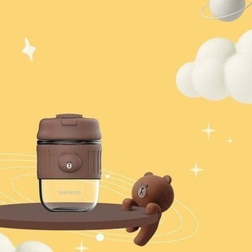 LINE FRIENDS Coffee Cup Coffee & Tea Cups LINE FRIENDS Cartoon Brown Sally Coffee Cup - Dondepiso