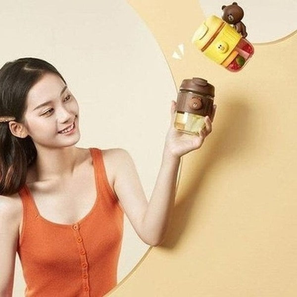 LINE FRIENDS Coffee Cup Coffee & Tea Cups LINE FRIENDS Cartoon Brown Sally Coffee Cup - Dondepiso