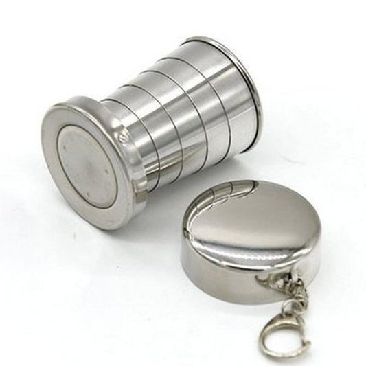 Retractable Cup With Keychain
