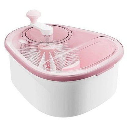 Rolling Salad Spinner and Drainer
