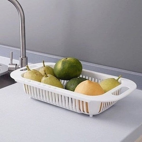 Food Strainer Drainer Colanders & Strainers Retractable Food Strainer Drainer Basket · Dondepiso