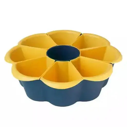 Kitchen Drain Basket Colanders & Strainers Blue Rotating Vegetable Kitchen Drain Basket – Dondepiso
