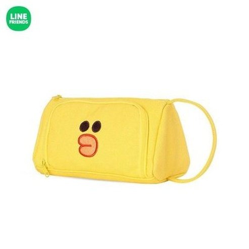 LINE FRIENDS Makeup Bag Cosmetic & Toiletry Bags LINE FRIENDS Brown Sally Makeup Storage Bag – Dondepiso