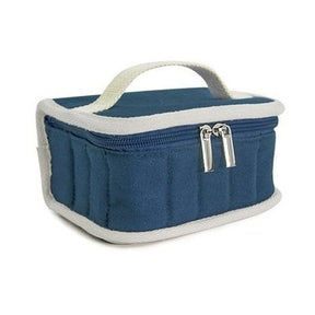 Portable Cosmetics Storage Bag Cosmetic & Toiletry Bags Blue Portable Cosmetics Toiletry Storage Bag - Dondepiso