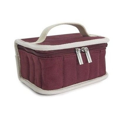 Portable Cosmetics Storage Bag Cosmetic & Toiletry Bags Red Portable Cosmetics Toiletry Storage Bag - Dondepiso