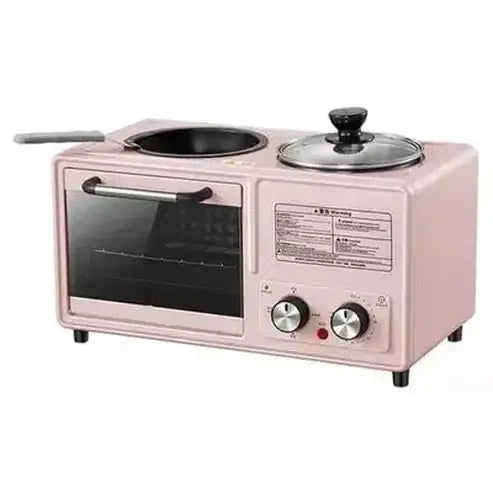 Countertop Breakfast Station Countertop & Toaster Ovens pink / CN Multifunctional Countertop Breakfast Station – Dondepiso