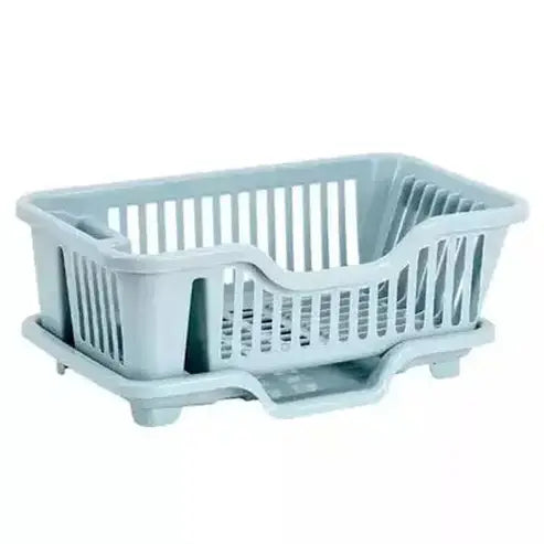Dish Drainer Rack Basket Dish Racks & Drain Boards Blue Heavy-Duty Plastic Dish Drainer Rack Basket · Dondepiso