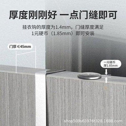 Telescopic Door Storage Rack Metal Hanger