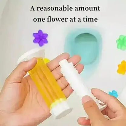 Toilet Fresh Flower Gel Stamp Fragrance Freshener 